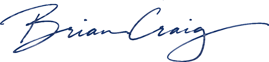 Brian Craig signature